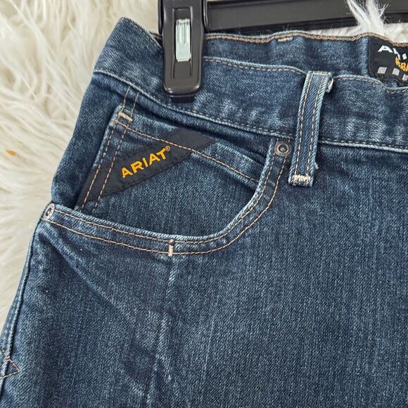 ARIAT REBAR Relaxed Straight leg Mens Jeans Size 30X30 - Picture 7 of 8